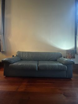 leather couch