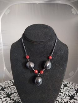 Gemstone jewelry necklace