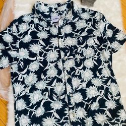 Goodfellow & Co Floral Short Sleeve Button-Up Shirt M