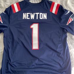 #1 Cam Newton Patriots Jersey