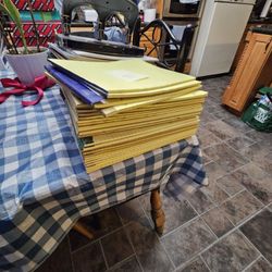 Yellow Note Pads 28 Of Them