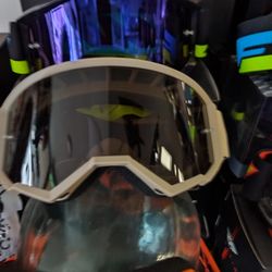 Fly Racing Off-road Goggles Military Style Brand New With Black Lens $55 Special Deal