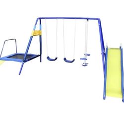 Almansor Metal Swing Set