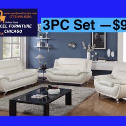 FREE DELIVERY💥Brand New 💥3PC Sofa, Loveseat, Chair Set 