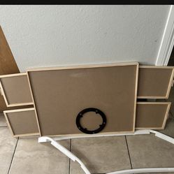 Puzzle board table 1500 pieces 4 drawer with plastic cover