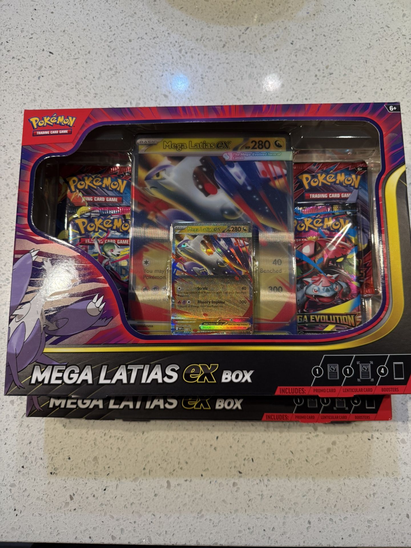 pokemon mega latias ex box