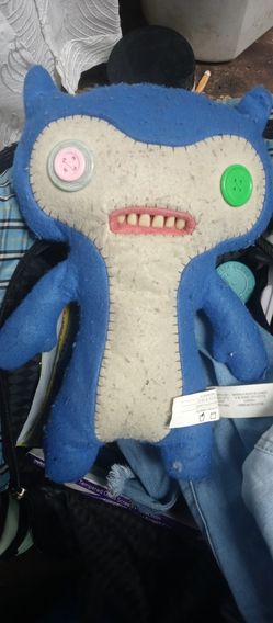 Fuggler Funny Ugly Monster Blue Fuggler