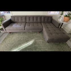 Couch - Sectional Dark Gray