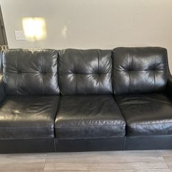 Black Leather Sleeper