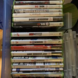 Xbox 360 Games Lot 