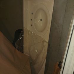 Granite Sink Top  5l 19half Wide  New