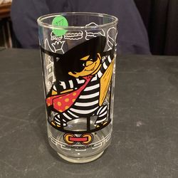 McDonald’s cartoon  glass