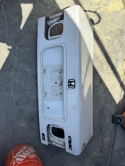 Civic Trunk 2 Door Ek 96-00 White