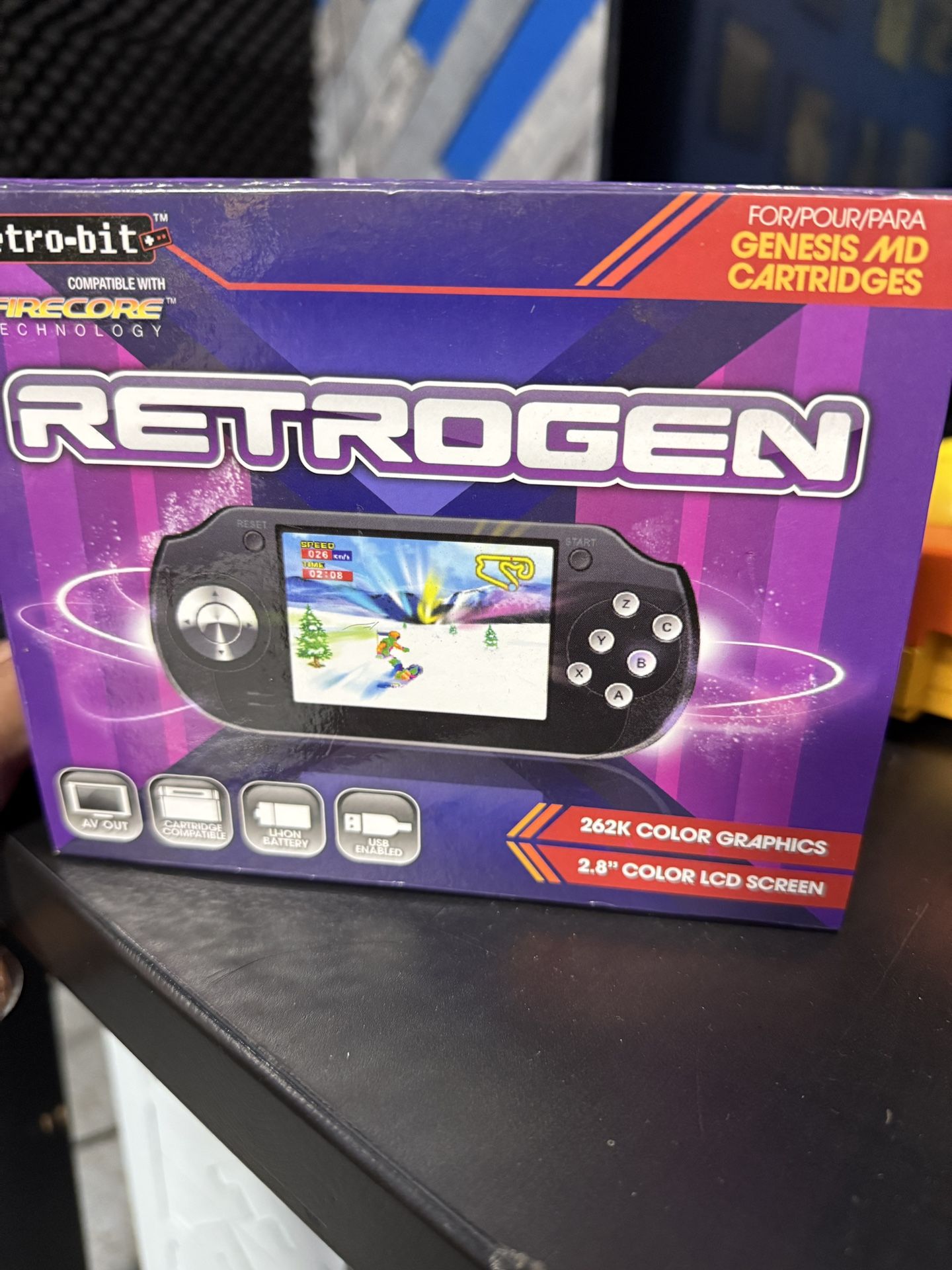 RetroGen Sega Genesis & Mega Drive Handheld