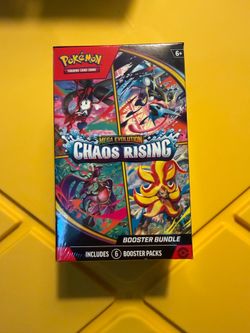 Chaos rising booster bundle Pokemon cards.