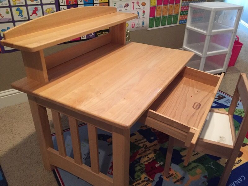 vintage little tikes art desk