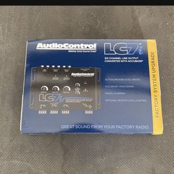 Audio Control LC7i Six Channel Line Output Converter With Accubass Speaker Level Inputs