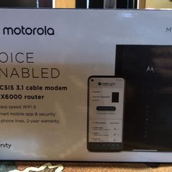Motorola MT 8733 Voice Enabled Modem Router