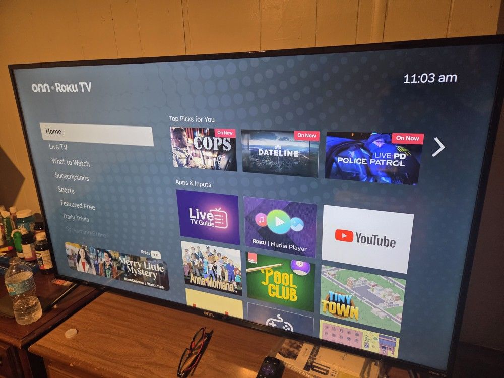 55 Inch Onn Roku Tv