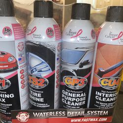 Fast Wax Car Cleaning Detailer 17.5 Oz New 