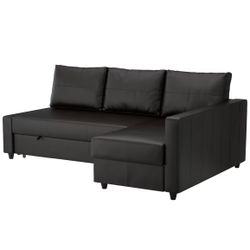 IKEA FRIHETEN Sleeper sectional, 3 seat w/storage