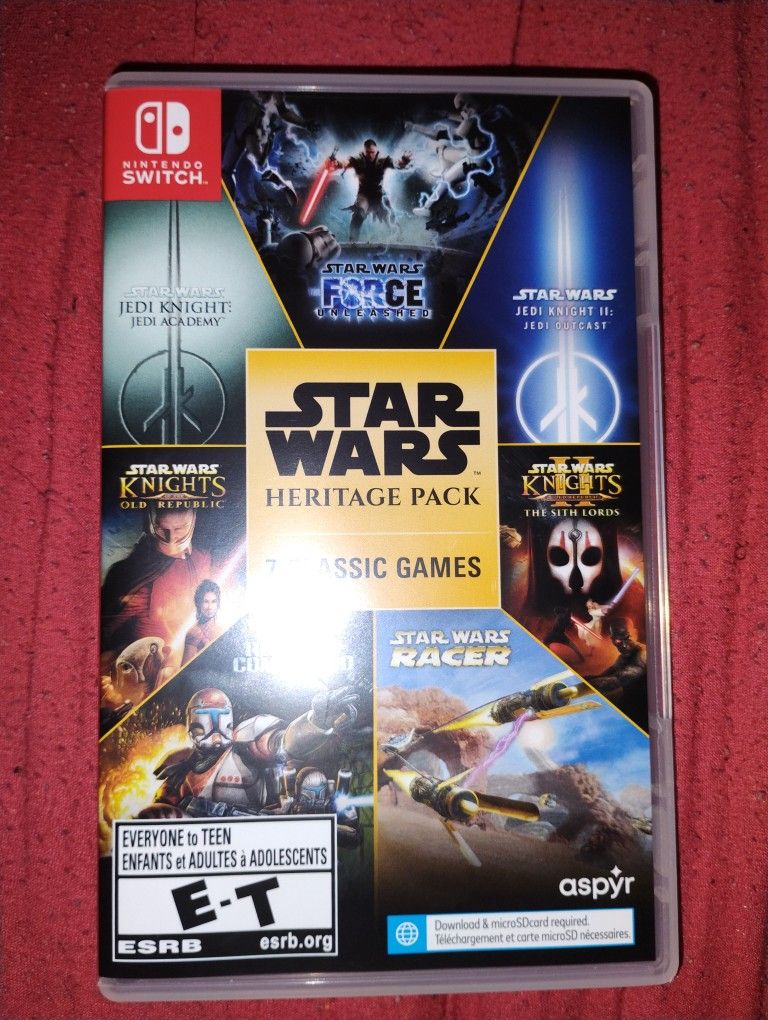 Star Wars Heritage Pack 7 Games