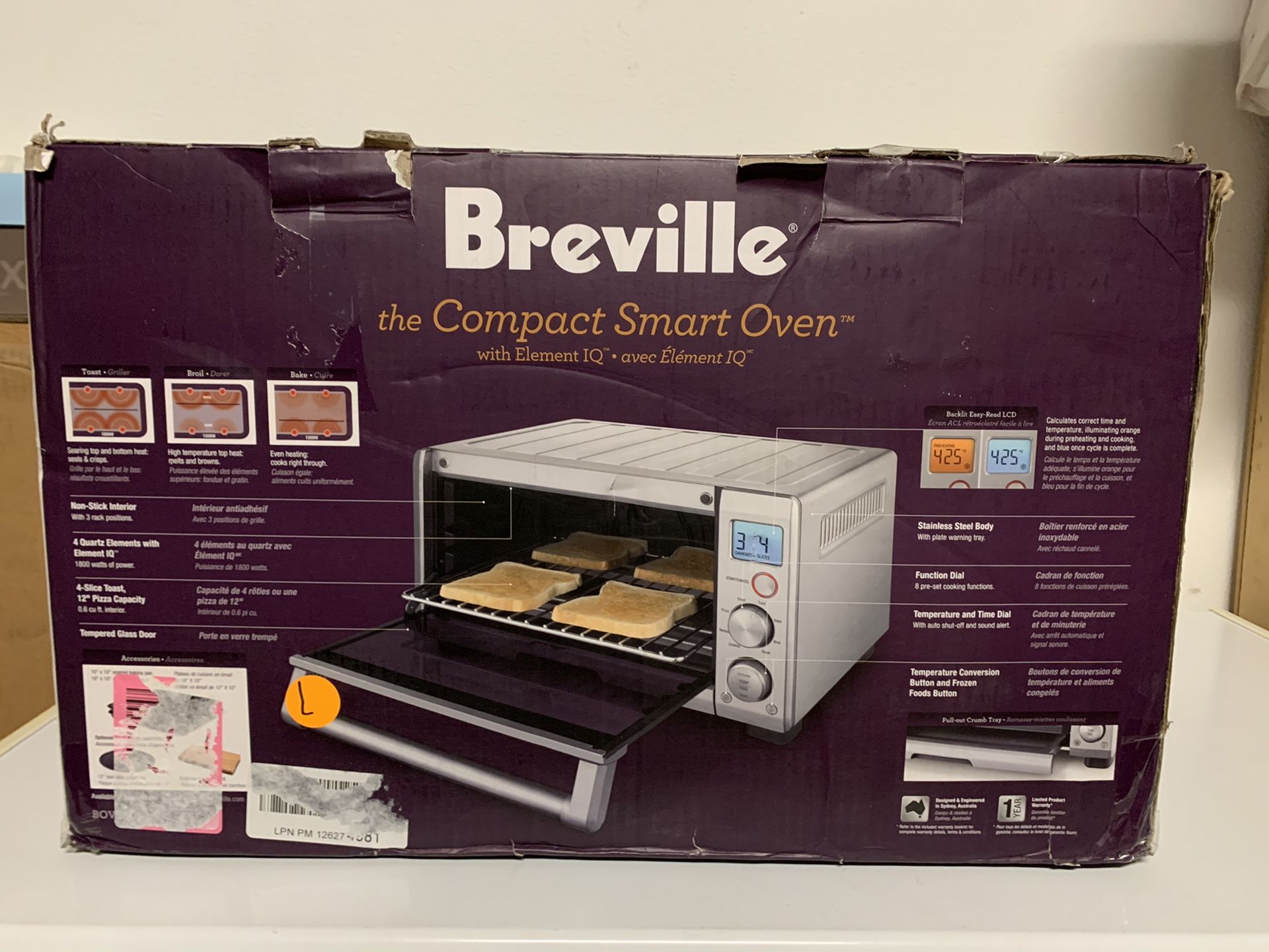 Breville “Compact Smart Oven”