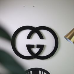 Gucci Wood Wall Art