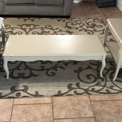 3 Piece Coffee Table- End Table Set