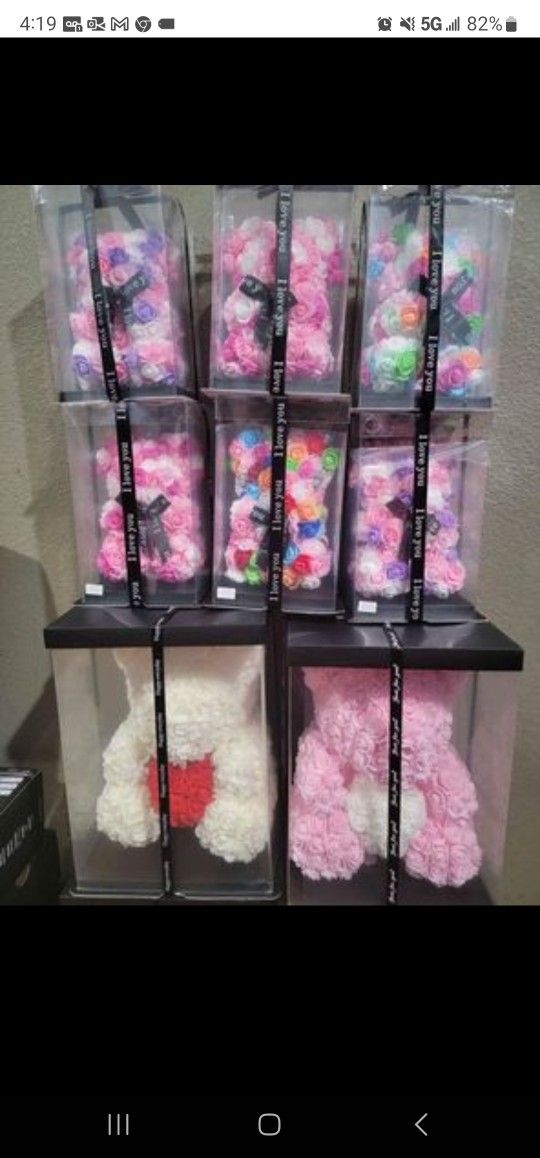 Light Up Rose Teddy 🐻 