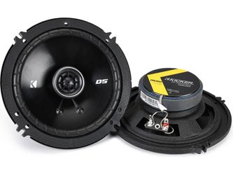 Kicker 43DSC6504 DS Series 6-1/2" 2-way car speakers