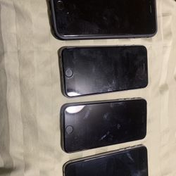 4 Iphones: iPhone 6 Plus, Two iPhone 6,  and  iPhone 6s