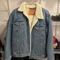 Levi Sherpa Denim Jacket 
