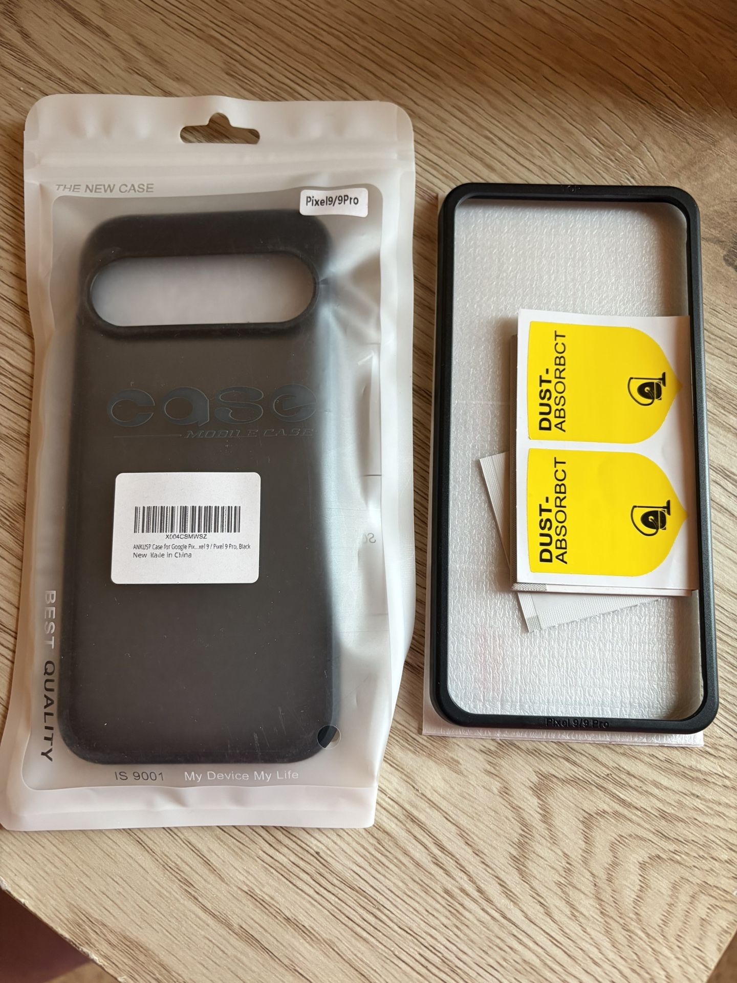 Google Pixel 9 Phone Case With Glass Screen Protector 