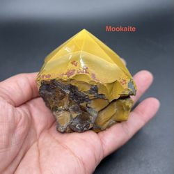 Mookaite Genuine Stone Semi-Polished Point 266.8g
