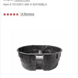 350 Gallon Rubbermaid Tub