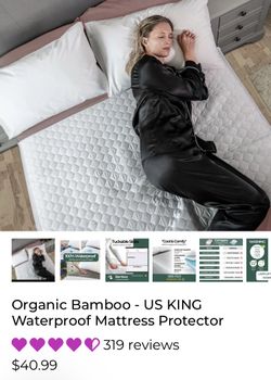 Hygge King size bed pad $25.00