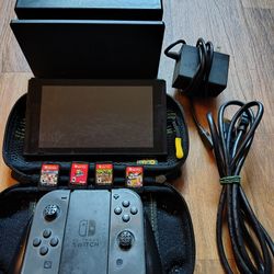 Nintendo Switch With Games 