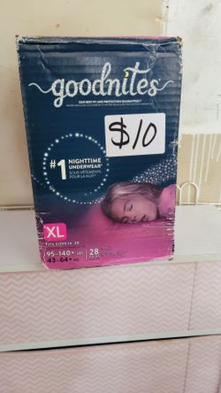 Goodnites Nighttime Underwear XL 28 Count