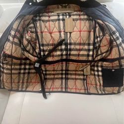 Burberry men’s quilted jacket