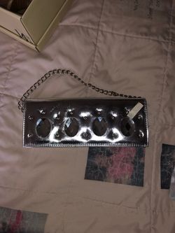 Silver purse