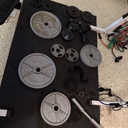 Home gym equipment bundle sale!!