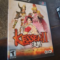 PS2 Kessen II (Sony PlayStation 2, 2001)
