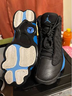 University blue Jordan 13s