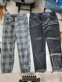 Two Pairs of Women's Pants Bundle XL & Med