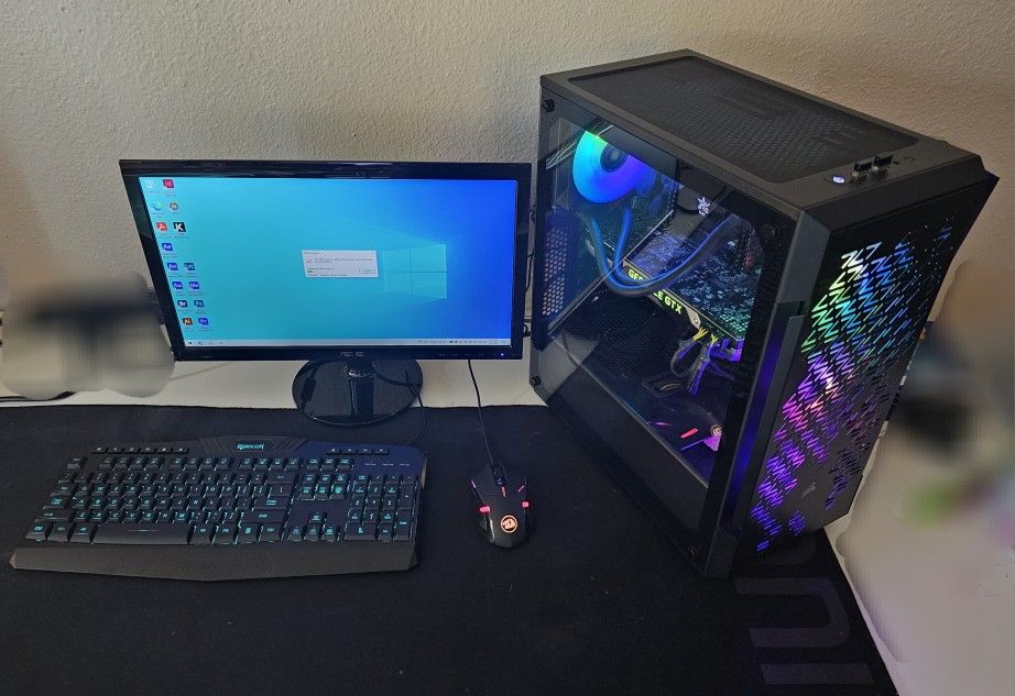 Gaming/Content Creation Desktop PC - 24GB Ram, 6 Core Cpu - Computer