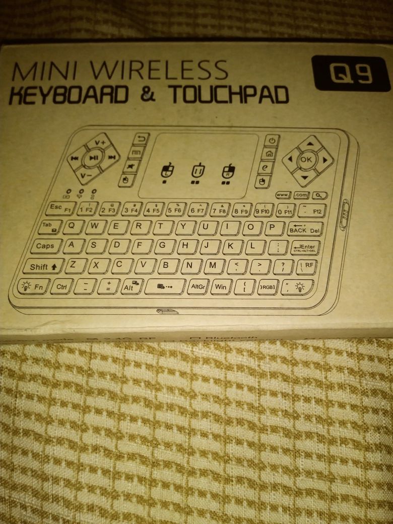 Wireless Keyboard & Touchpad