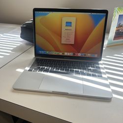 Apple 2018 13” MacBook Pro TouchBar Retina 2.3ghz Quad Core i5 16gb RAM 512gb Flash MacOS Ventura 