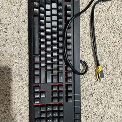 Corsair Red Mechanical keyboard