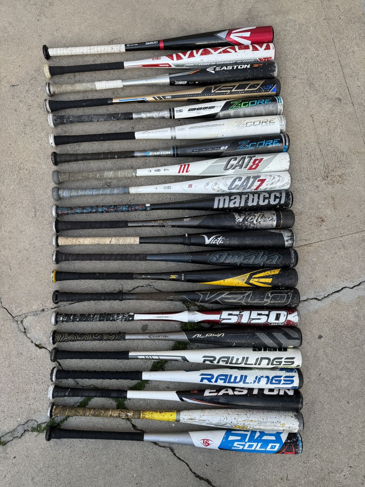 Baseball Bats 32” BBCOR Bats $50 Each Have More Equipment Available 